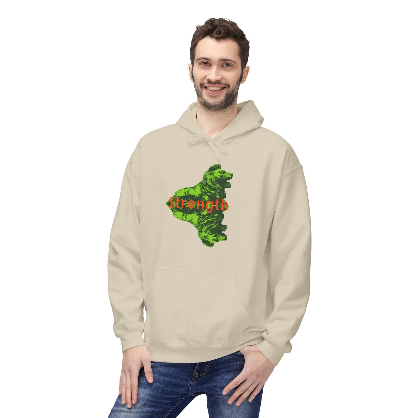 Lion Unisex Midweight Softstyle Fleece Hoodie