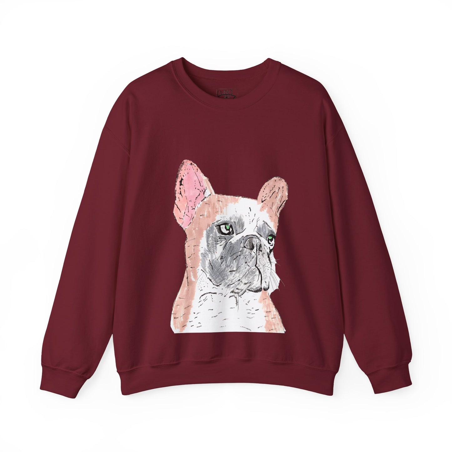 French Bulldog Art Sweatshirt - Cozy Unisex Crewneck for Dog Lovers