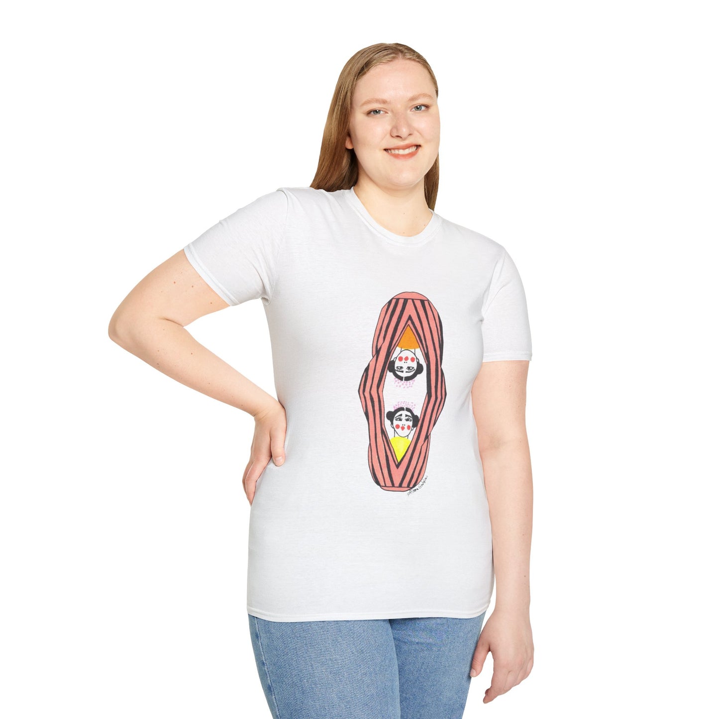 Frida Kahlo Khalo  Graphic Unisex Softstyle T-Shirt