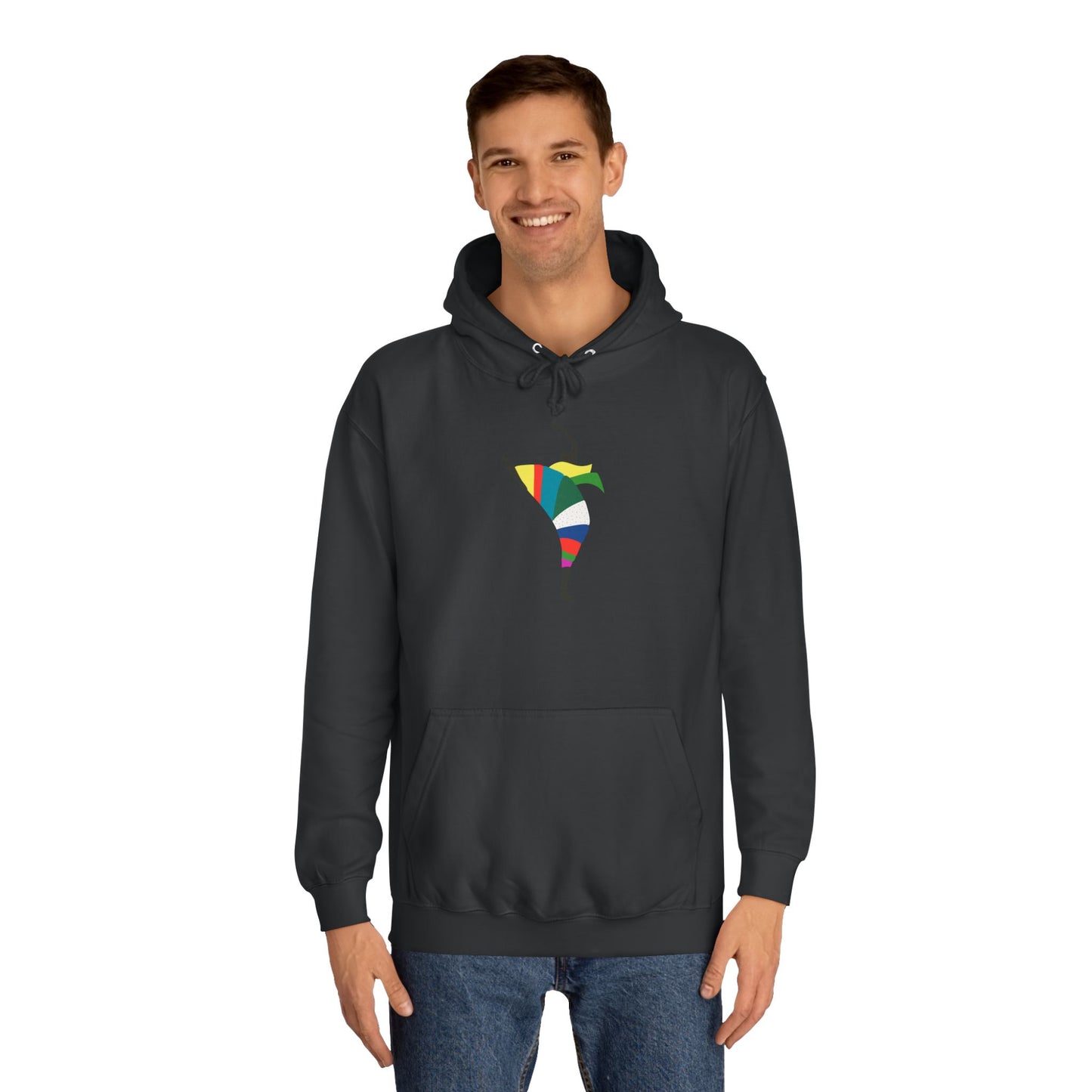 Colorful Dancer Unisex College Hoodie - Stylish Daily Wear