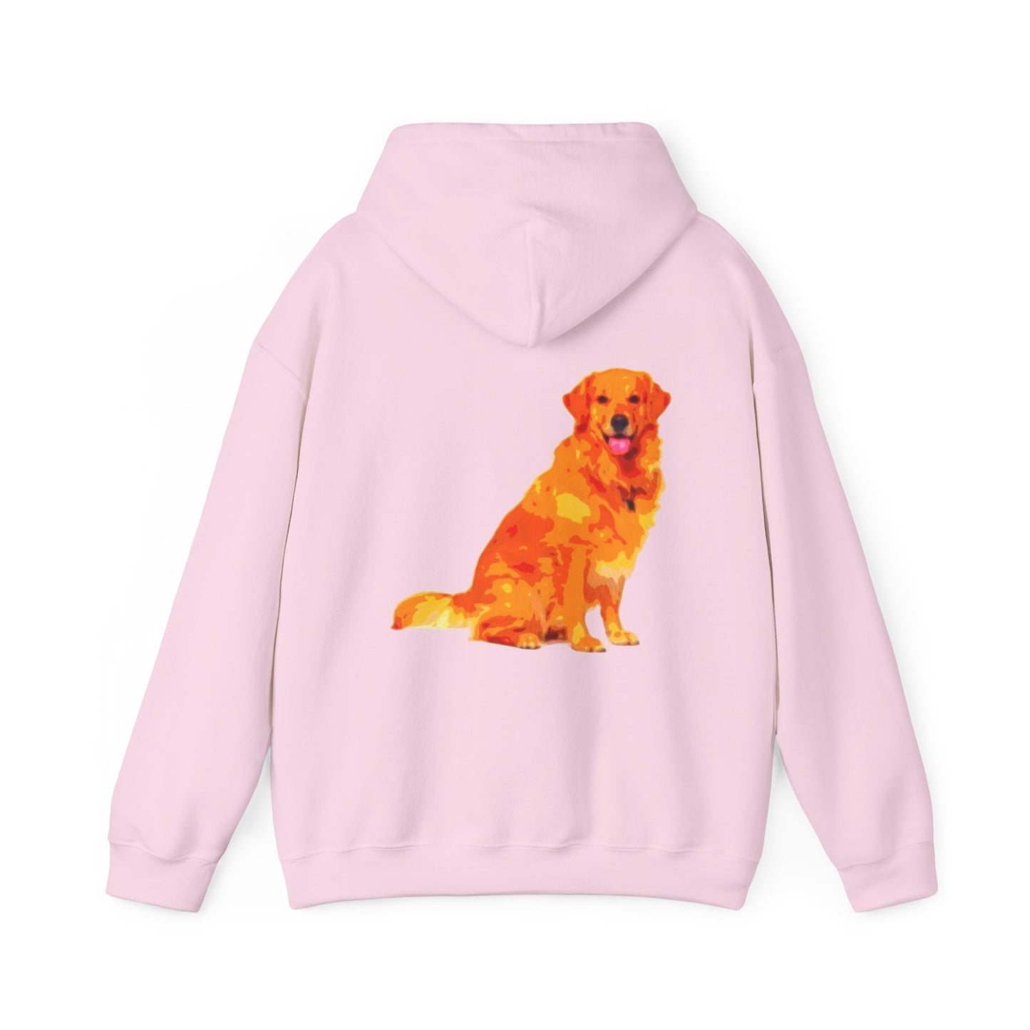 Vibrant Golden Retriever Hoodie, Pet Lover Gift, Cozy Sweatshirt, Animal Art Apparel, Dog Mom Outfit, Christmas Wear, Cute Canine Fashion