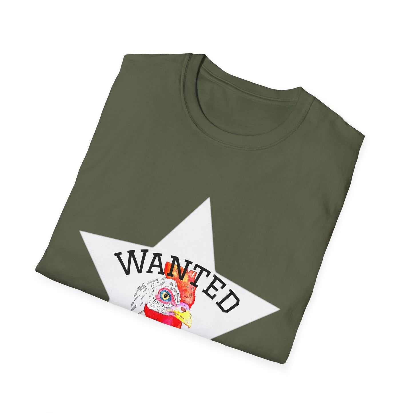 Wanted Heart T-Shirt | Unisex Softstyle Tee for Animal Lovers, Unique Gift, Casual Wear, Valentine's Day, Birthday, Fun Graphics
