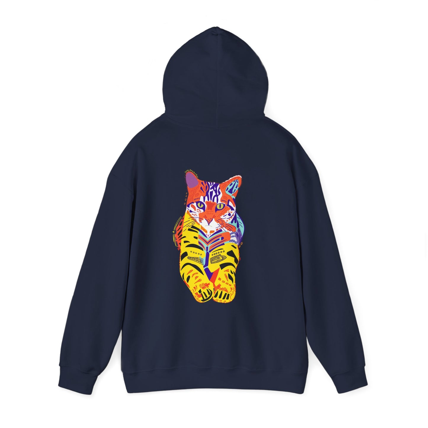 Tiger Cat Unisex Heavy Blend™ Hooded Sweatshirt
