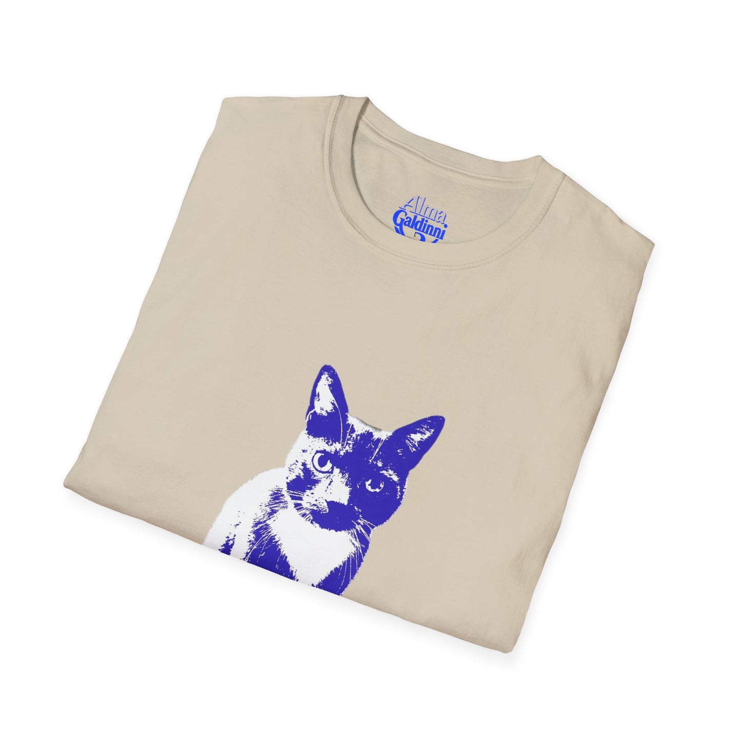 Bertie the cat Unisex Softstyle T-Shirt