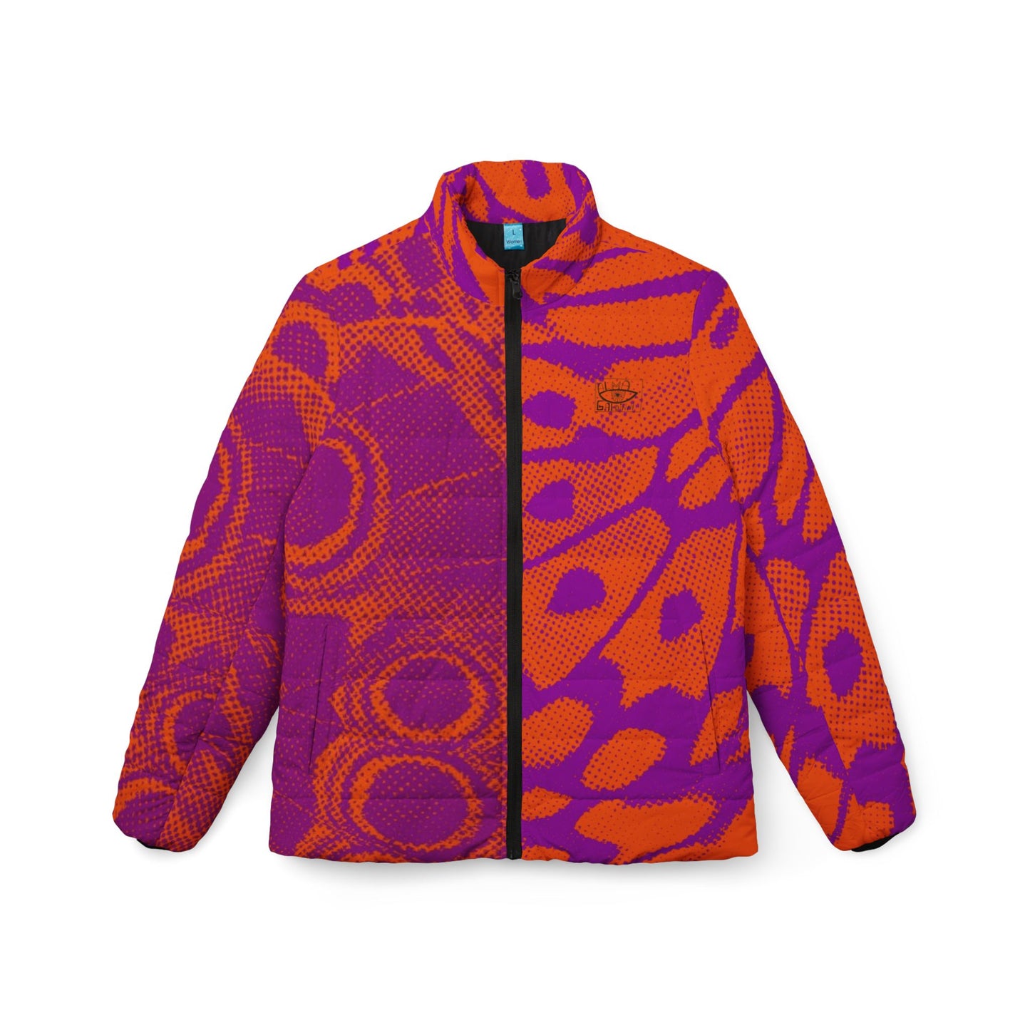 Butterfly Women’s Puffer Jacket (AOP)