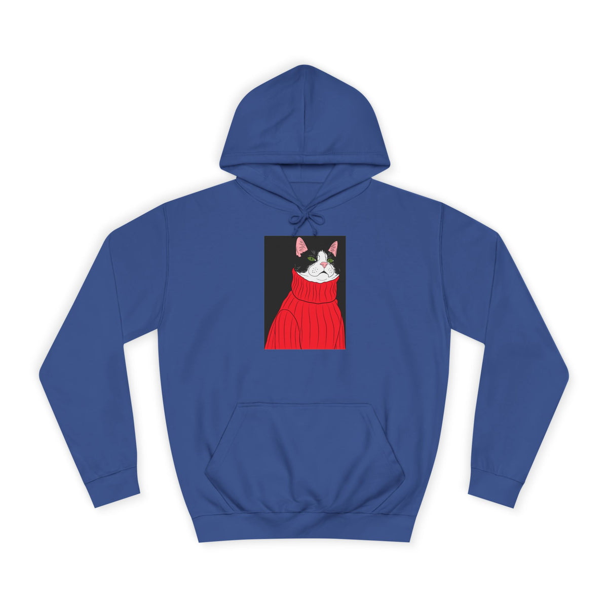 Lazy cat Unisex College Hoodie