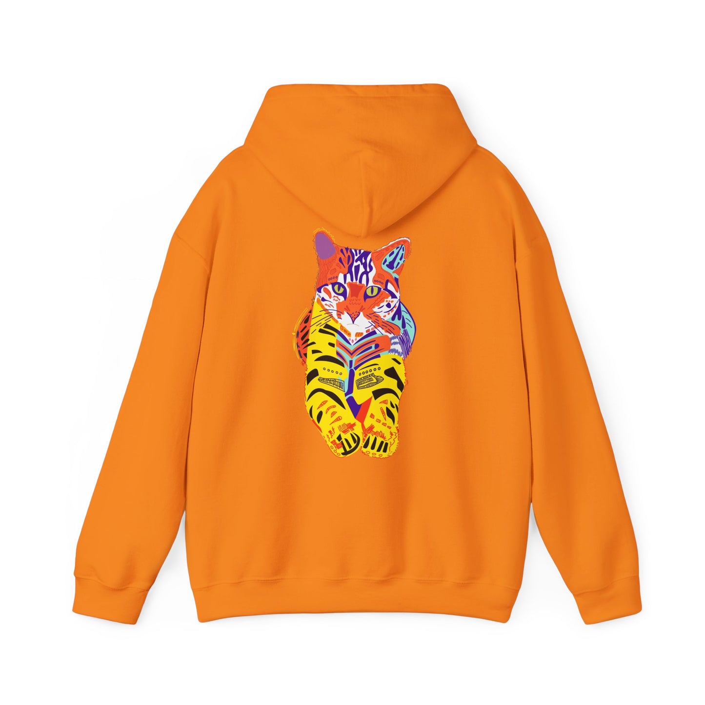 Tiger Cat Unisex Heavy Blend™ Hooded Sweatshirt