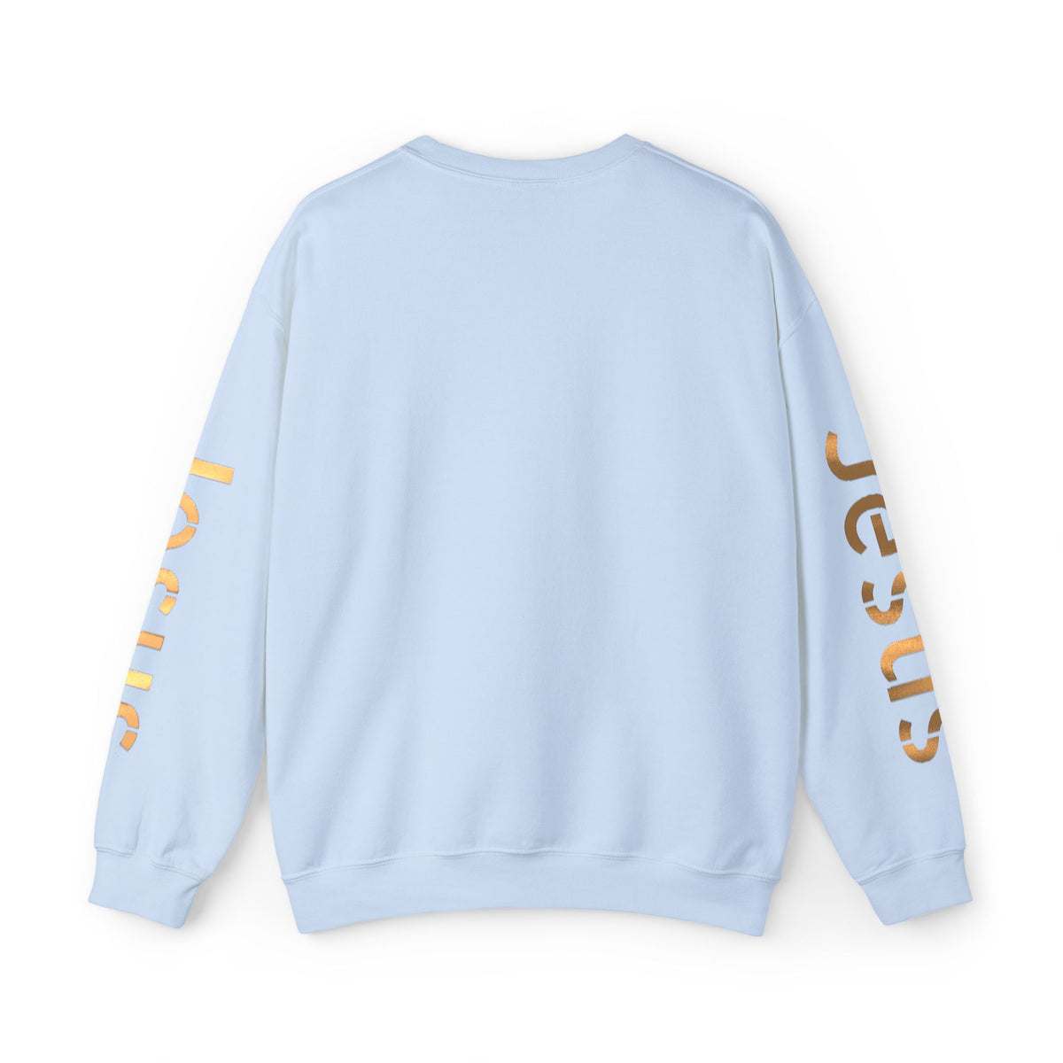 Jesus Gold Script Crewneck Sweatshirt
