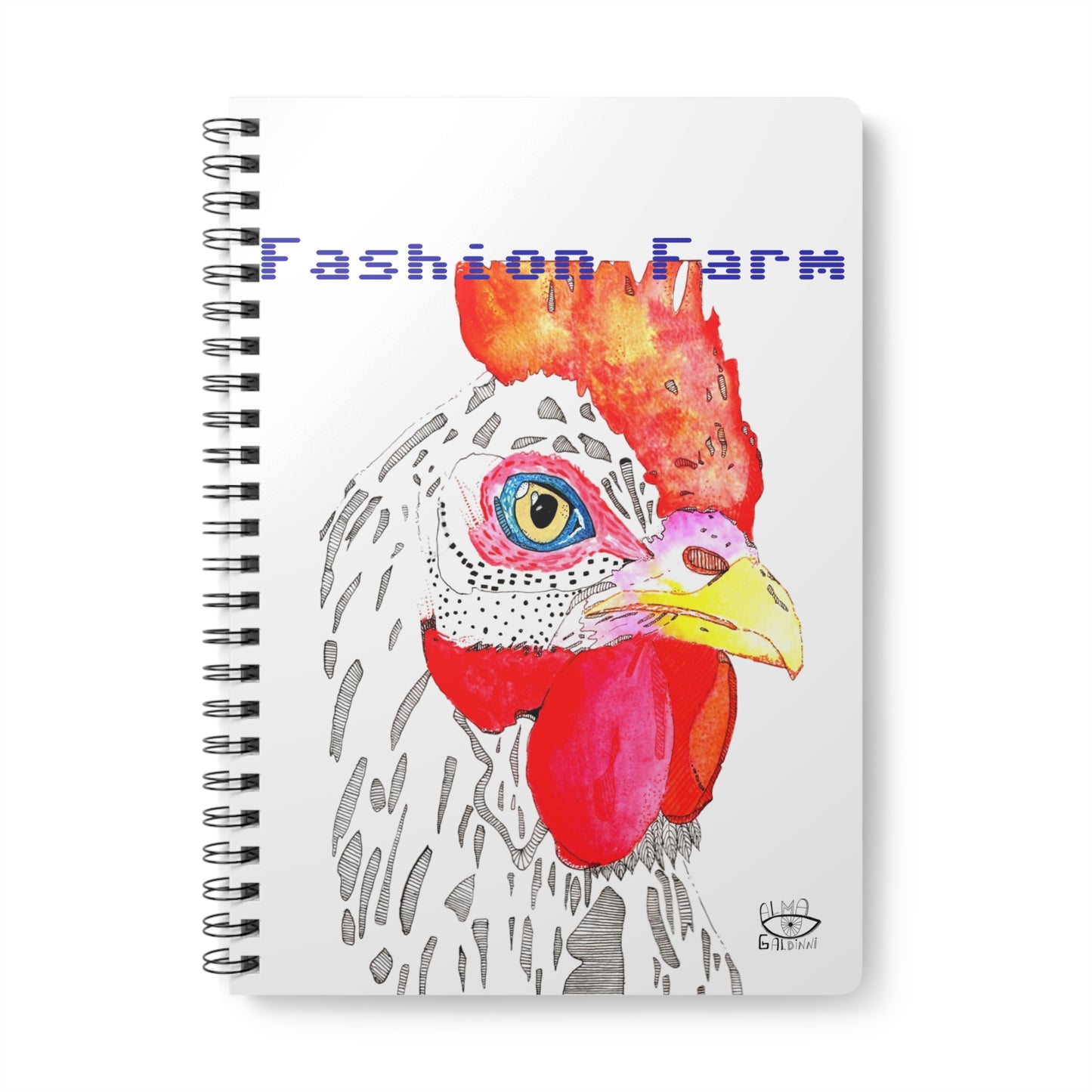 Wirobound Softcover Notebook, A5