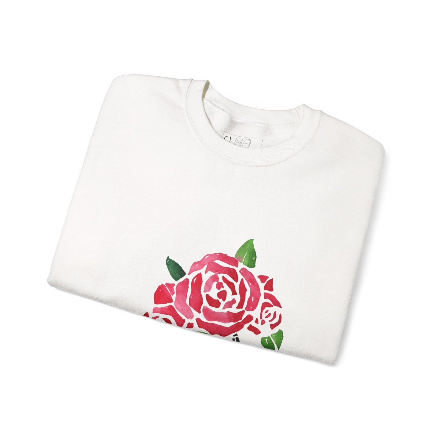 Floral Art Unisex Sweatshirt - Stylish Crewneck for Trendy Comfort