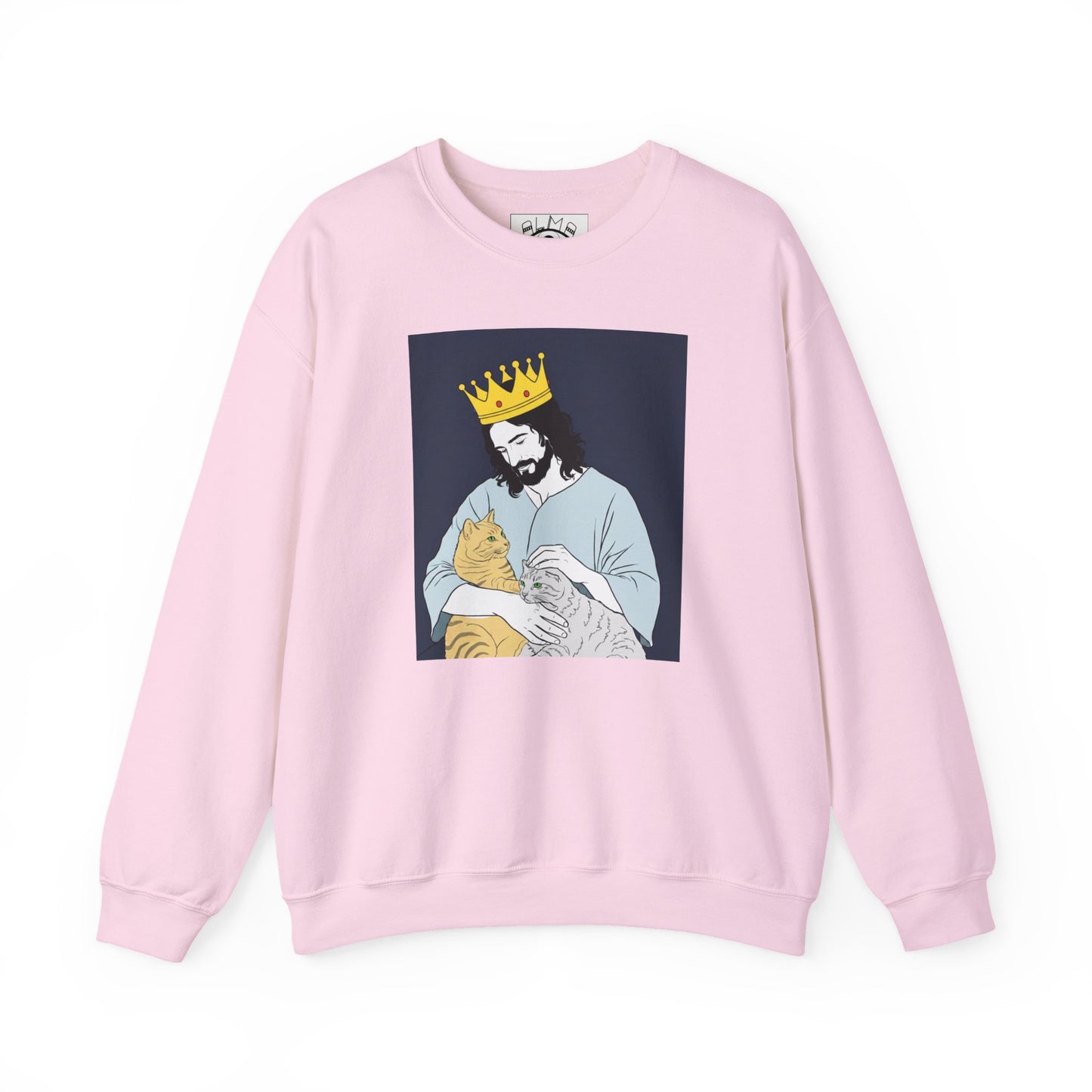 Jeus and cat Unisex Heavy Blend™ Crewneck Sweatshirt