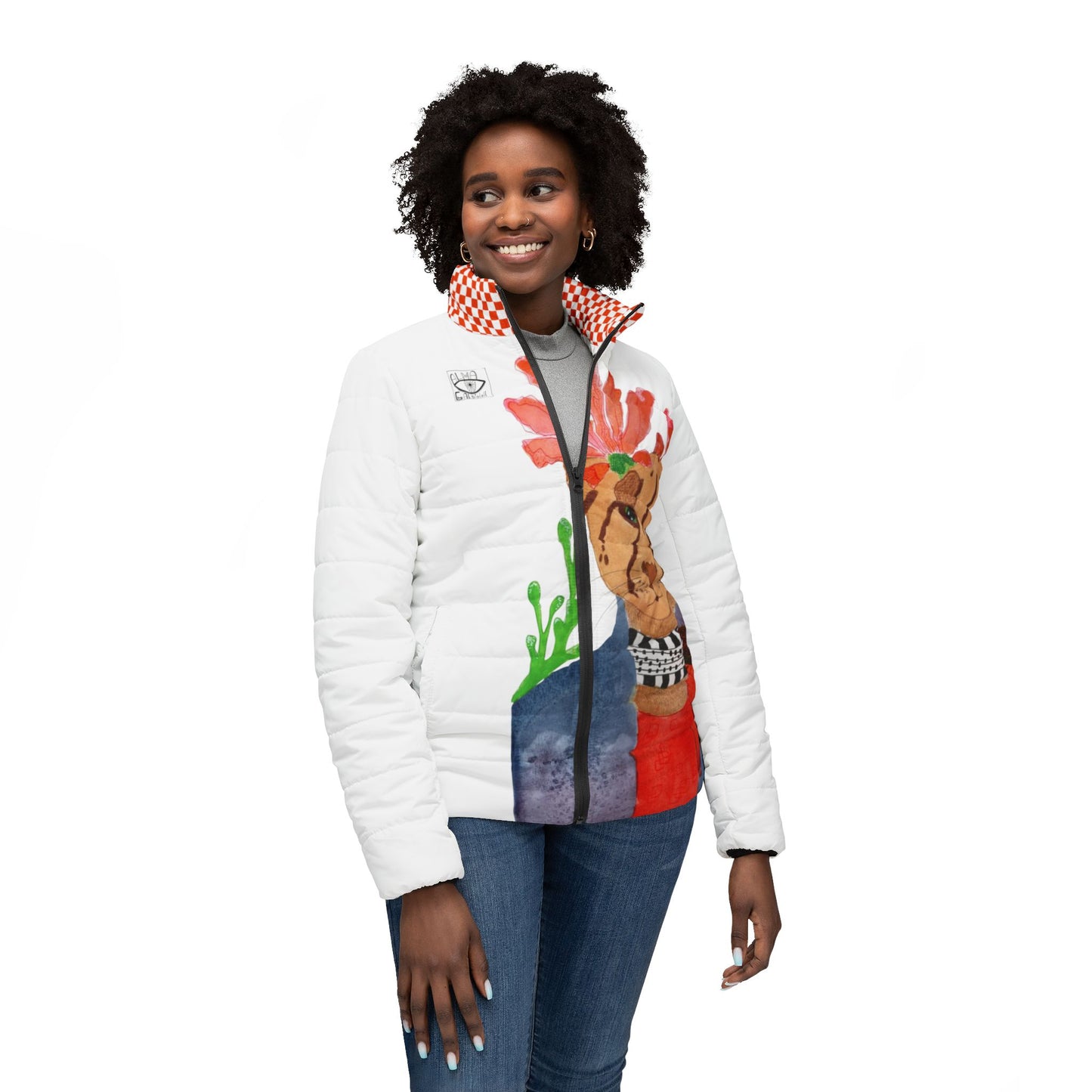 Leopard Women’s Puffer Jacket (AOP)