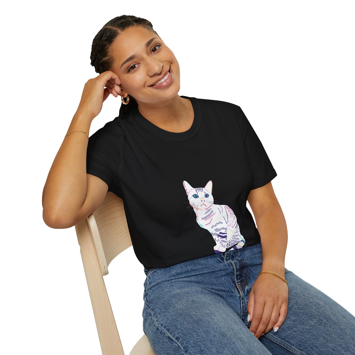 White Cat T-Shirt