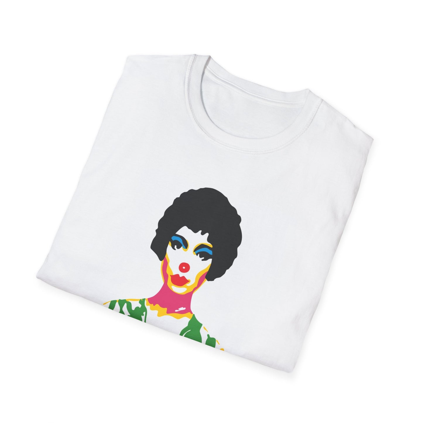 Pop Art Femme Portrait T-Shirt