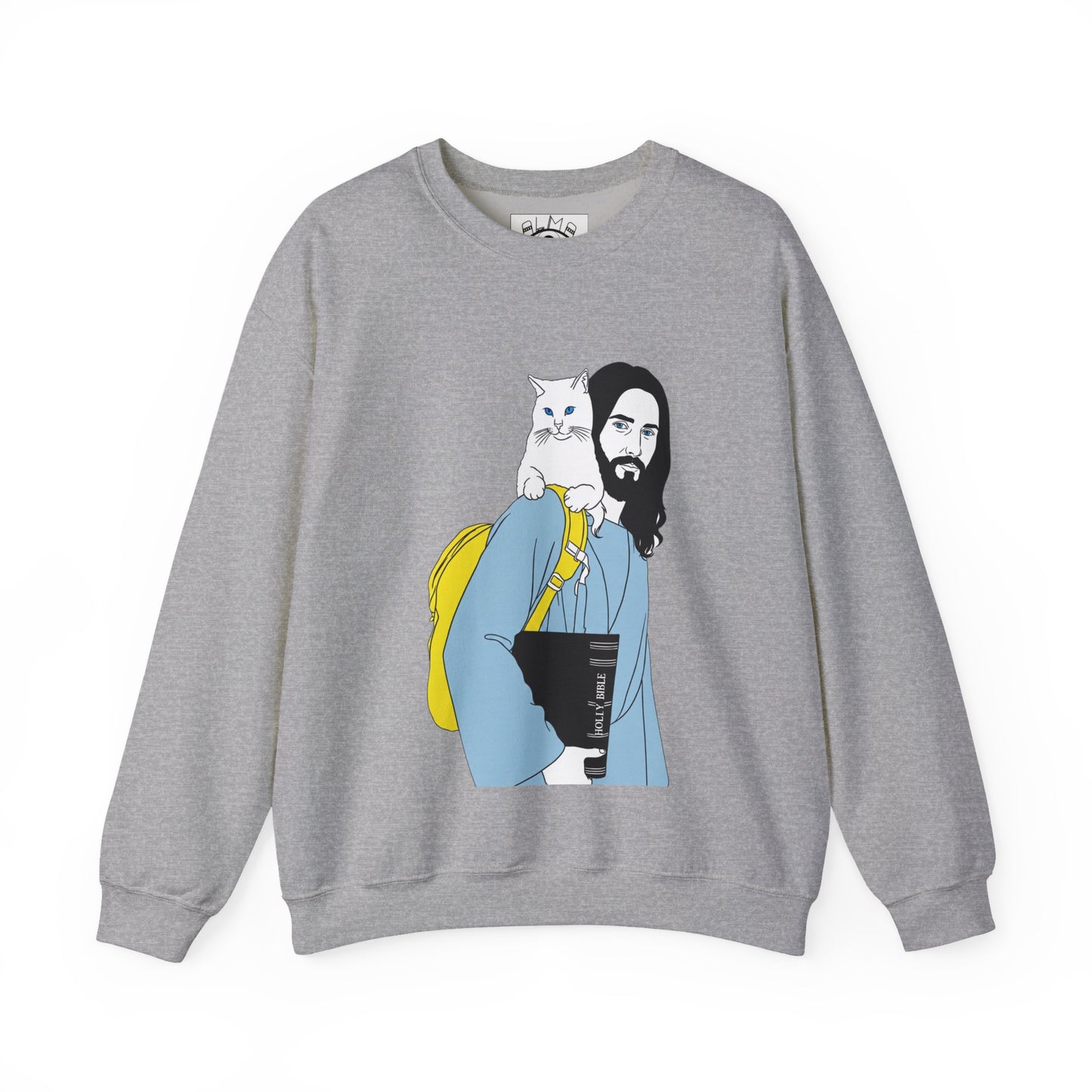 Jeus and cat Unisex Heavy Blend™ Crewneck Sweatshirt