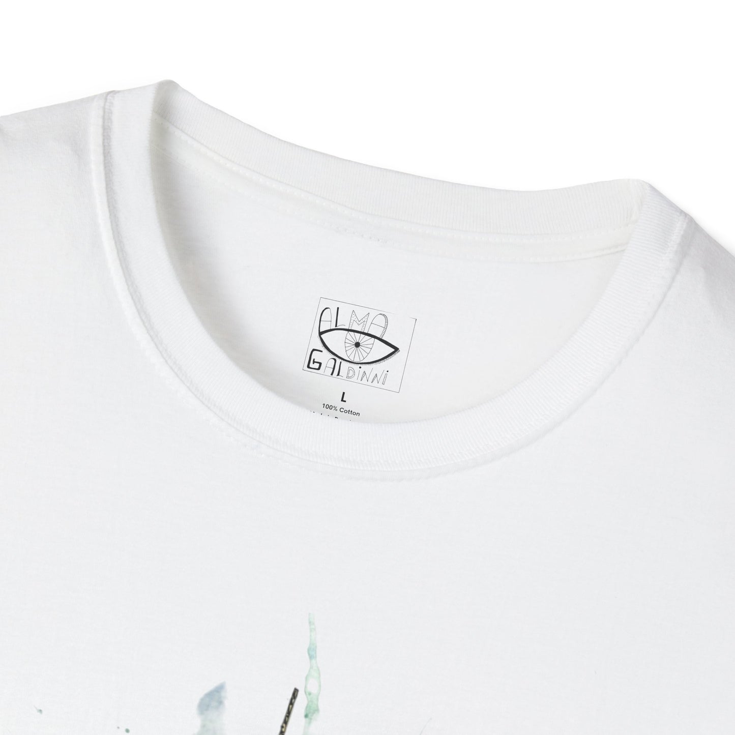 Birmingham Watercolor Green Clock  T-Shirt