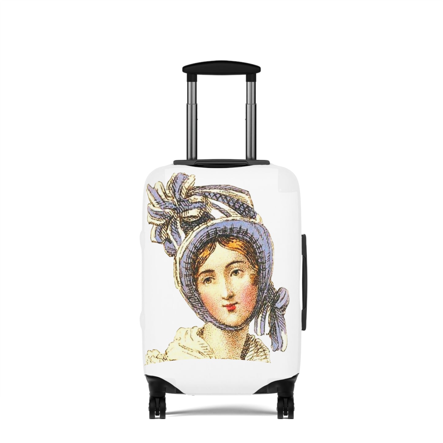 Jane Austen Inspired Luggage Cover, Personalized Travel Accessory, Unique Gift for Travelers, Suitcase Protector, Elegant Travel Decor, [...]