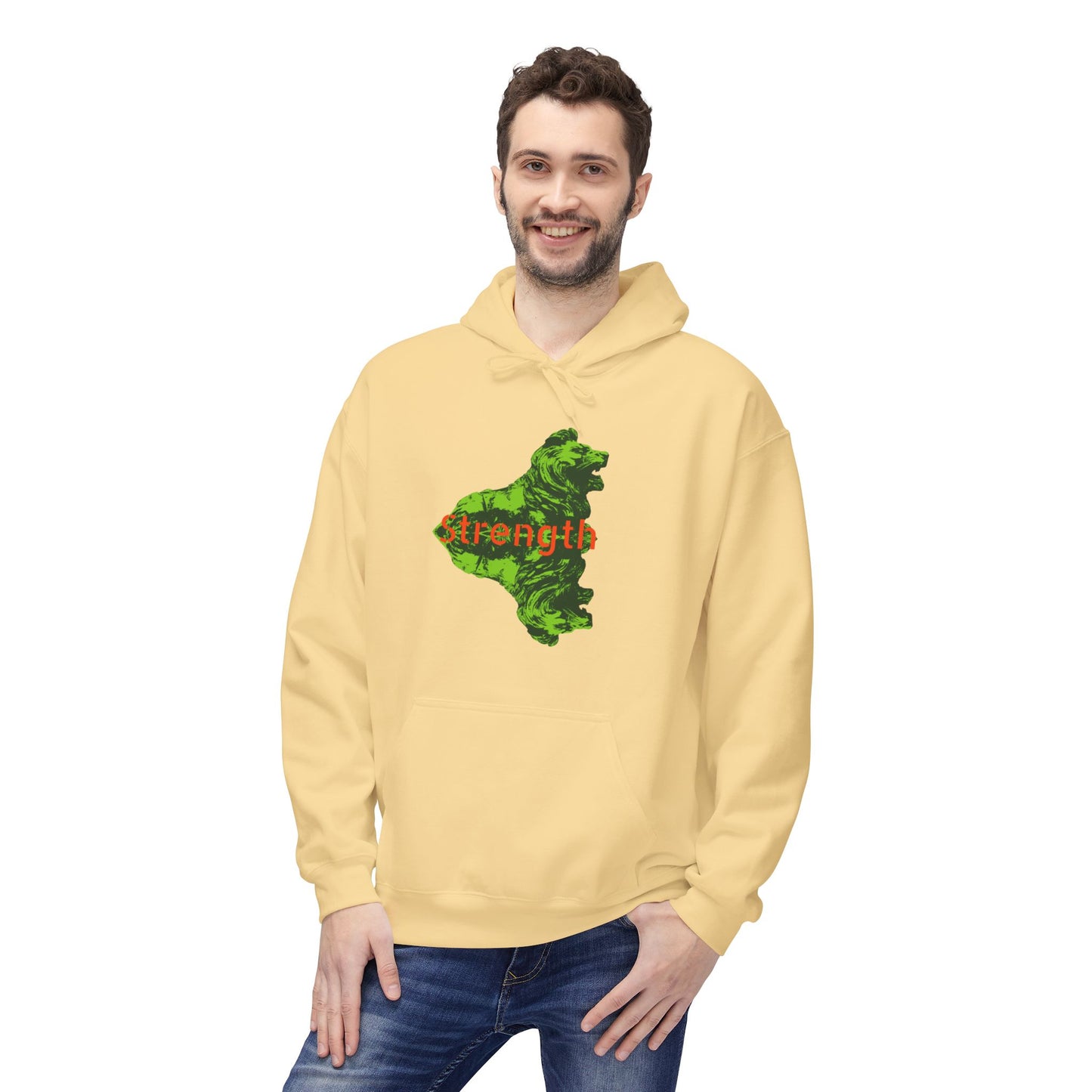 Lion Unisex Midweight Softstyle Fleece Hoodie