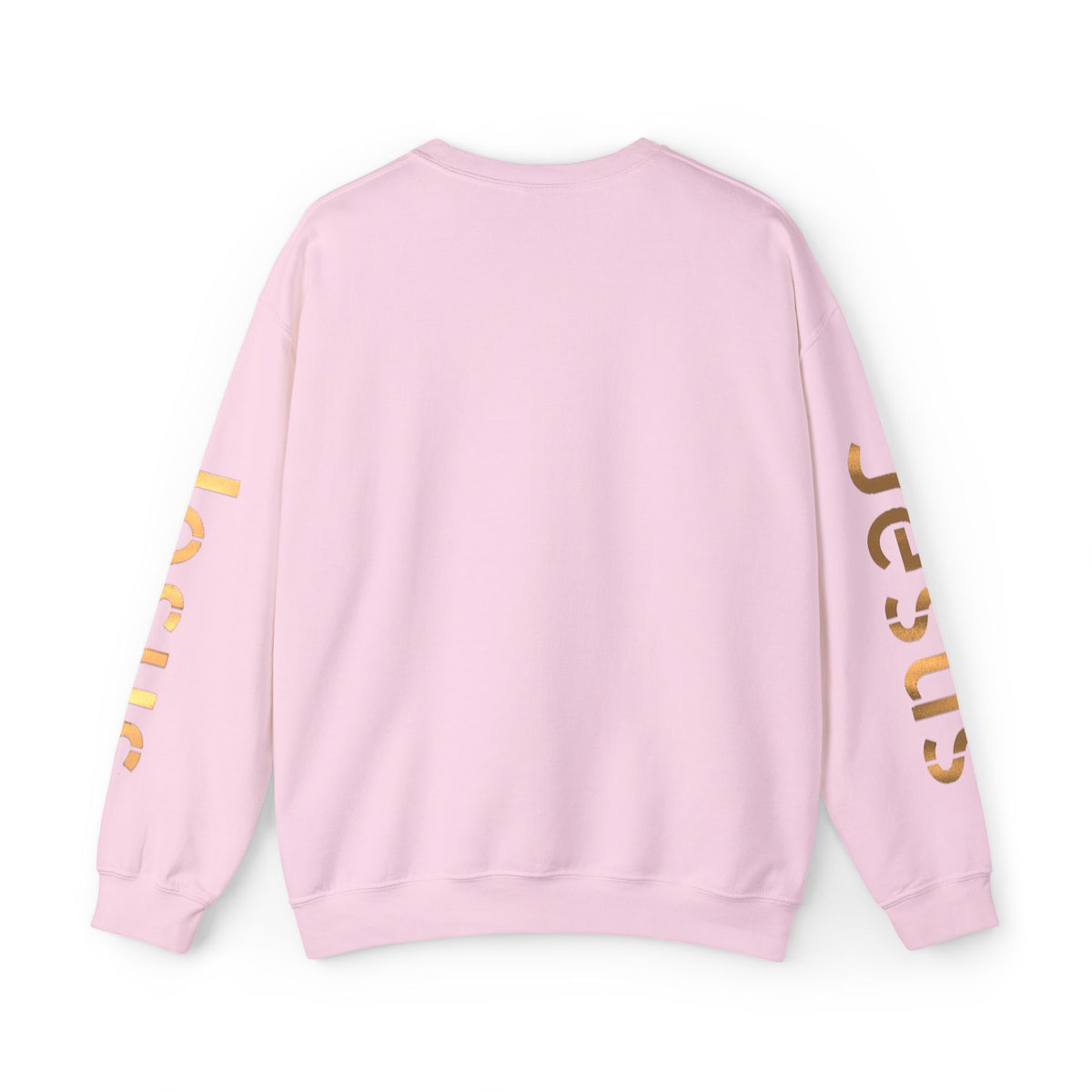 Jesus Gold Script Crewneck Sweatshirt