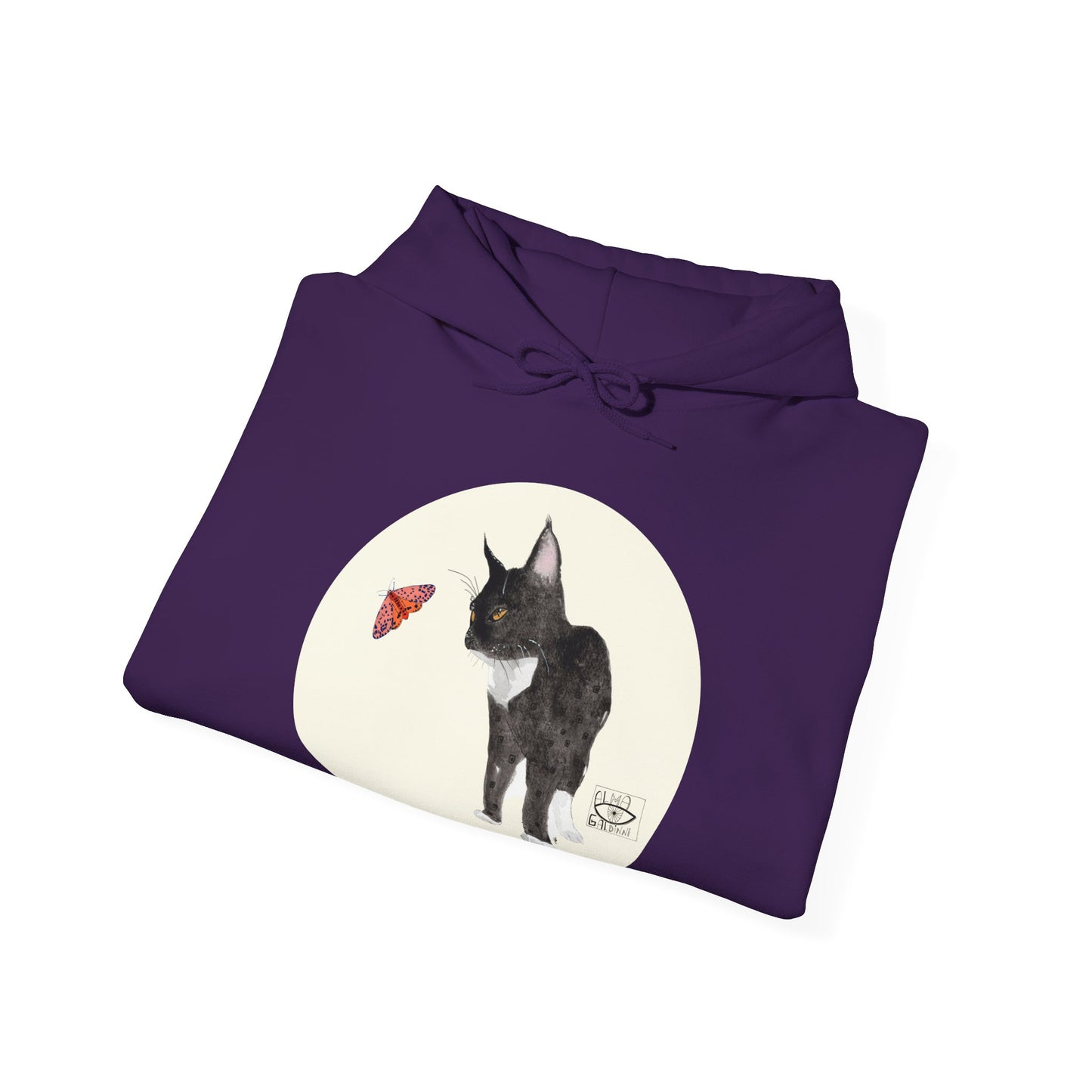 Cat-Inspired Heavy Blend Hoodie, Cozy Animal Sweatshirt, Pet Lover Gift, Unisex Graphic Hooded Sweatshirt, Cute Cat Apparel, Perfect [...]