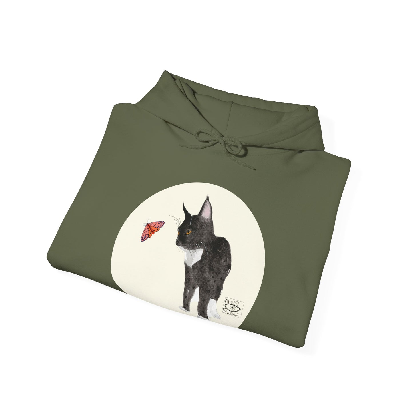 Cat-Inspired Heavy Blend Hoodie, Cozy Animal Sweatshirt, Pet Lover Gift, Unisex Graphic Hooded Sweatshirt, Cute Cat Apparel, Perfect [...]