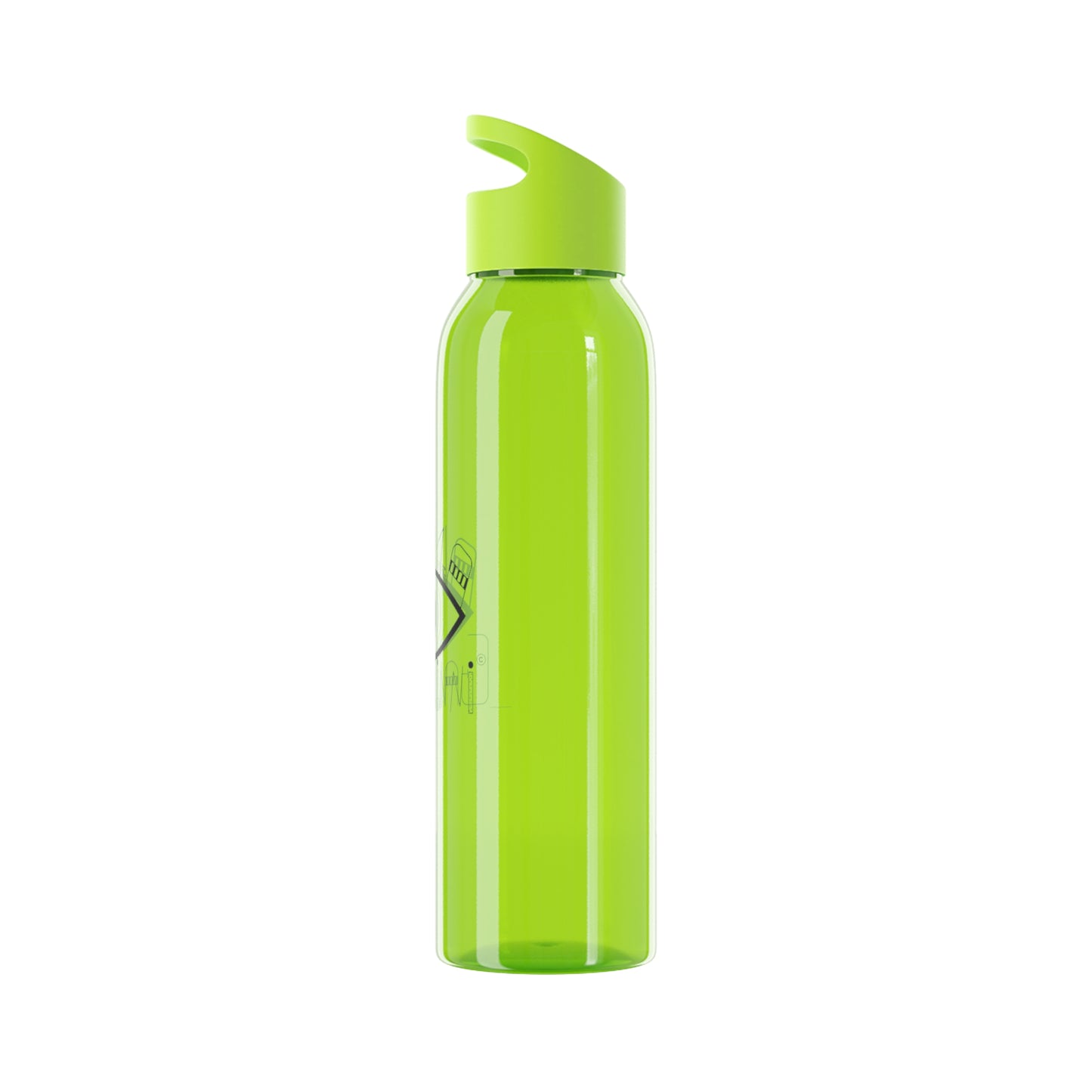 Alma galdinni logo Sky Water Bottle
