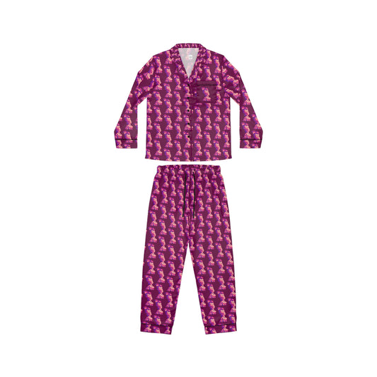 Marie Antoinette Women's Satin Pajamas (AOP)