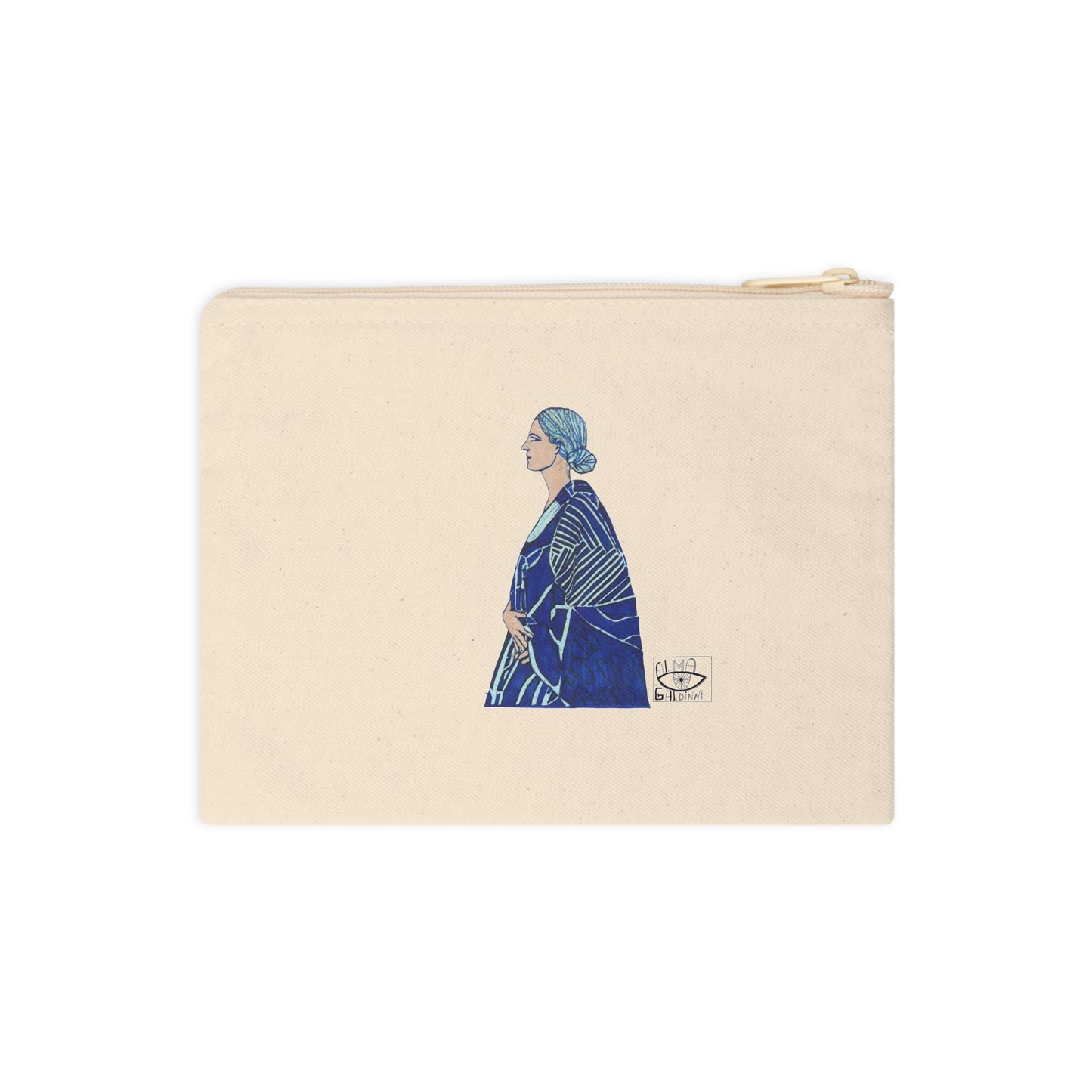 Art Nouveaux Accessory Zipper Pouch