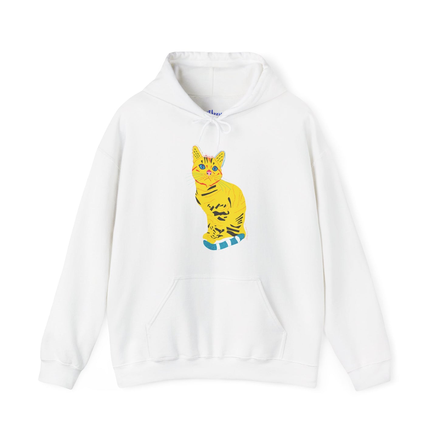 Yellow Cat Unisex Heavy Blend™ Hooded Sweatshirt