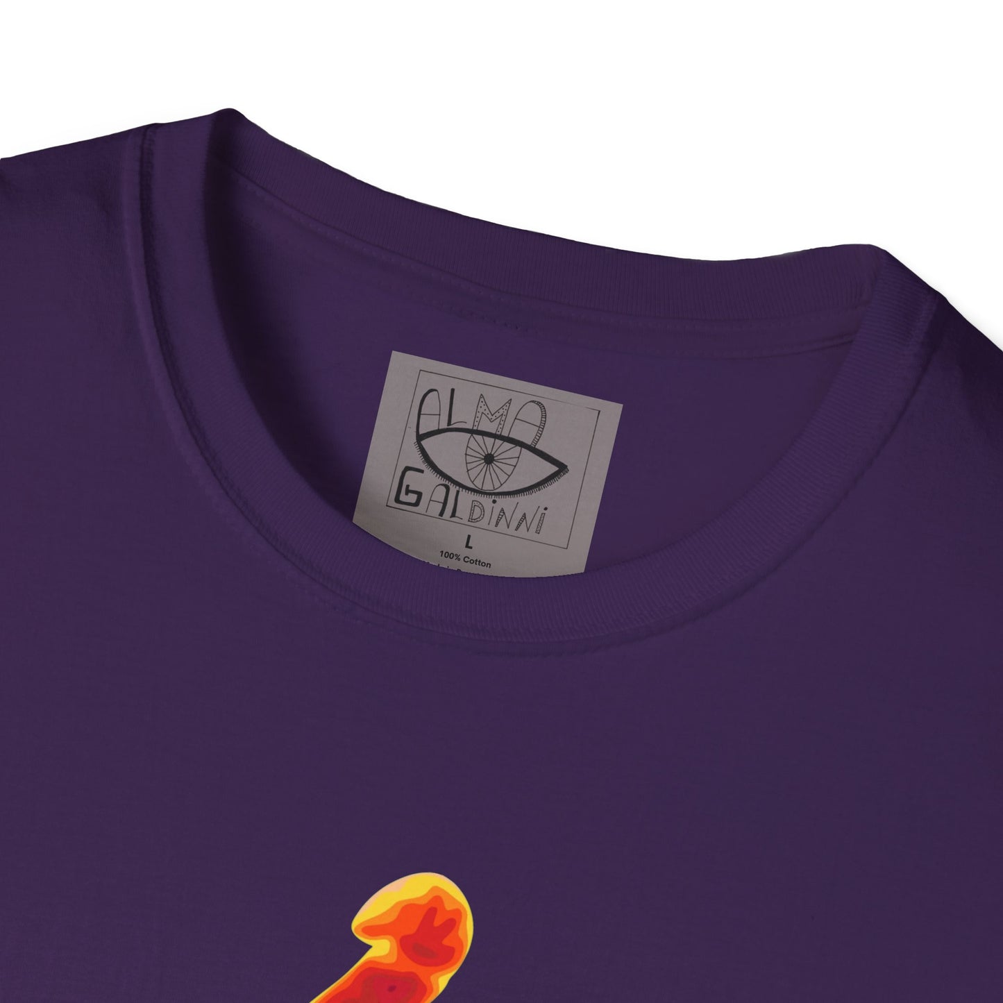 Bright Ginger Cat Unisex Softstyle T-Shirt