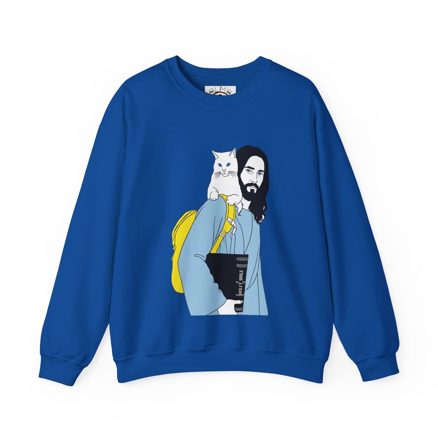 Jeus and cat Unisex Heavy Blend™ Crewneck Sweatshirt