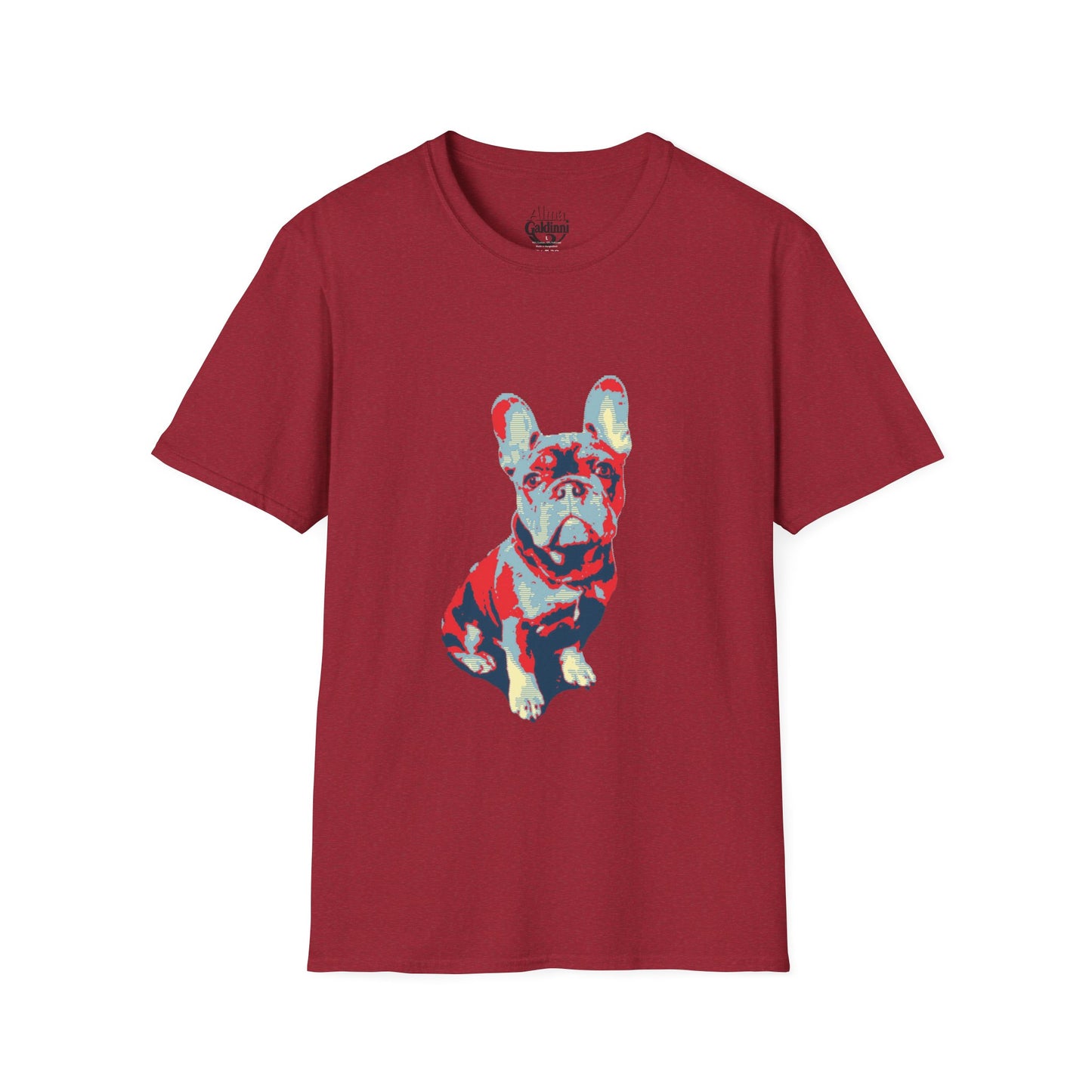 French Buldog Unisex Softstyle T-Shirt