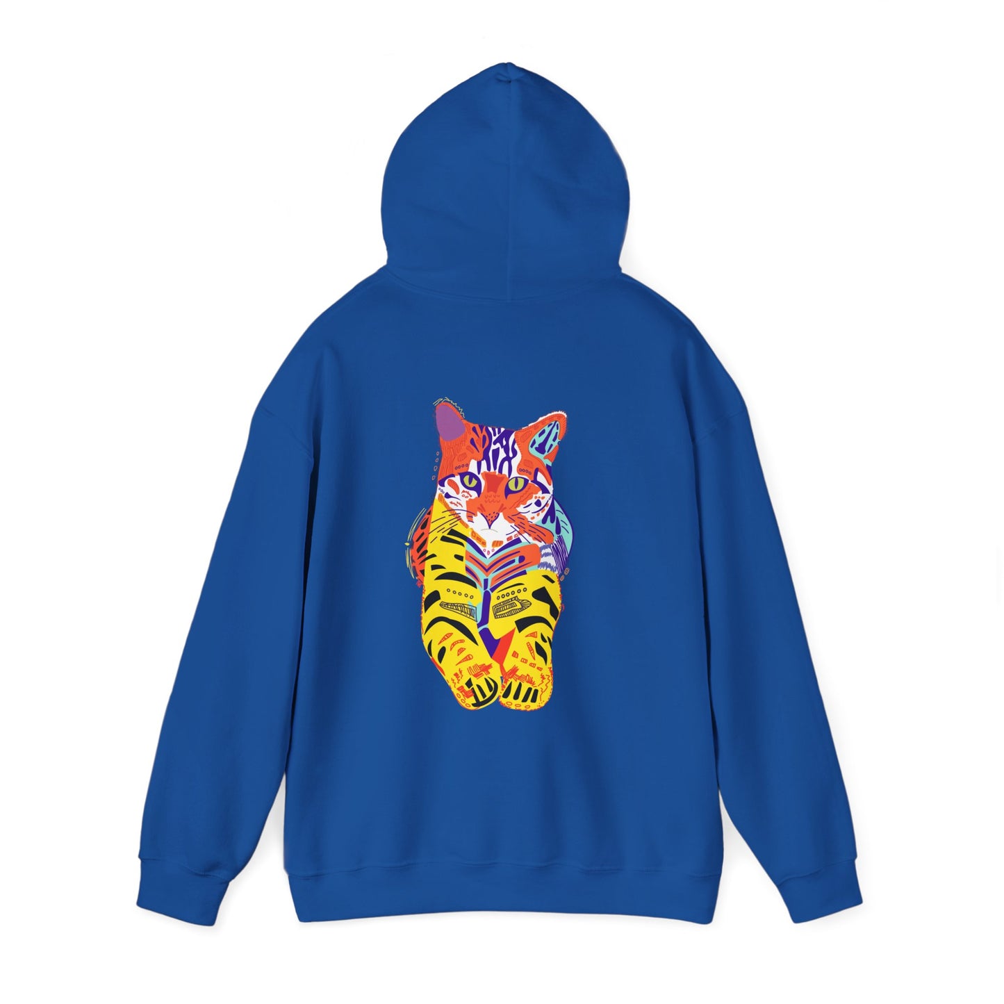 Tiger Cat Unisex Heavy Blend™ Hooded Sweatshirt