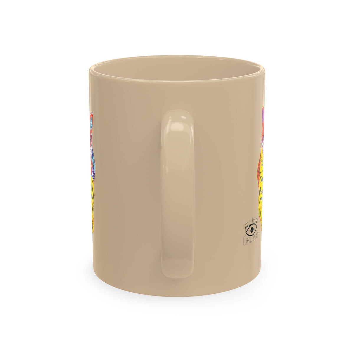 Tiger Cat Traditional Ceramic Mug