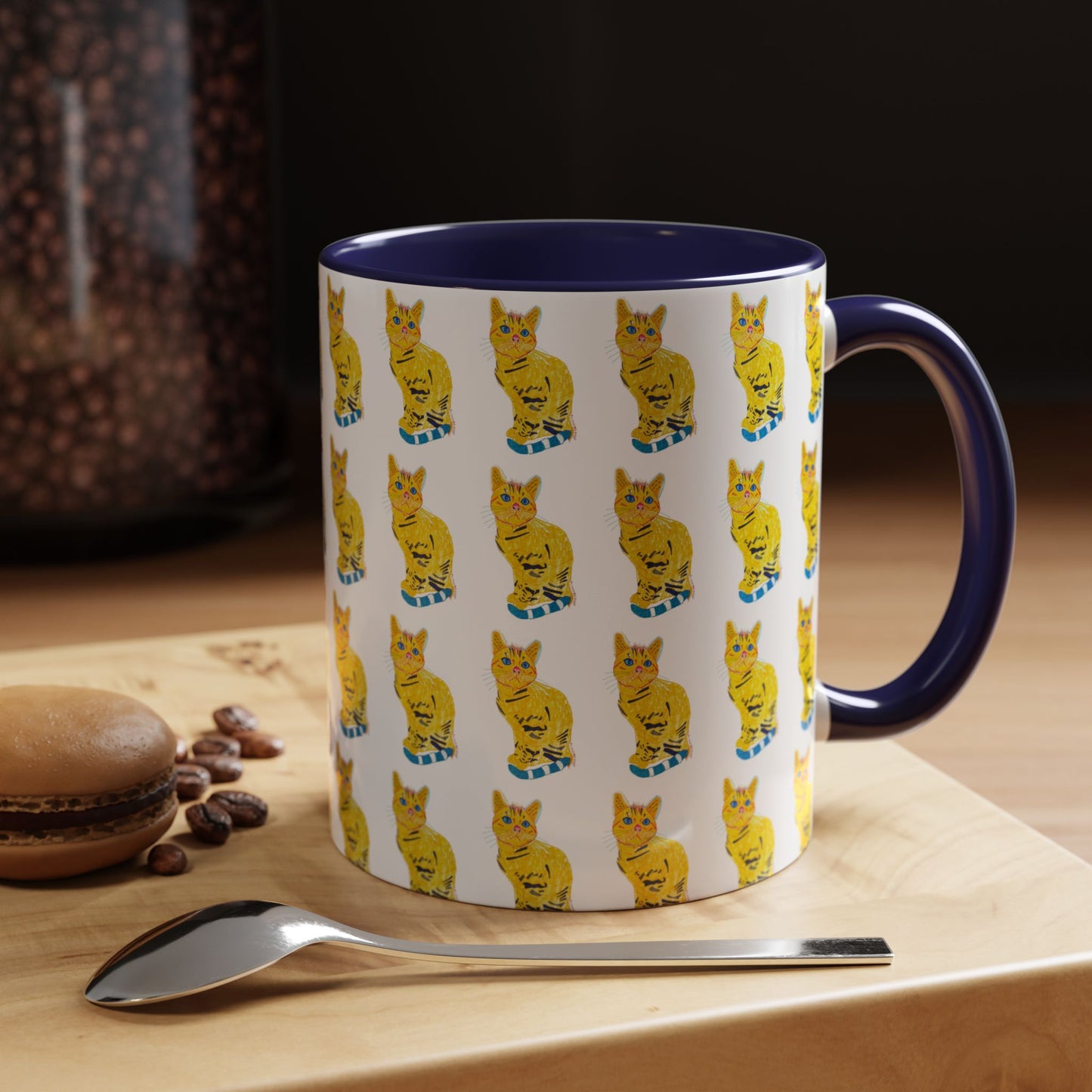 Yellow Cat Mug