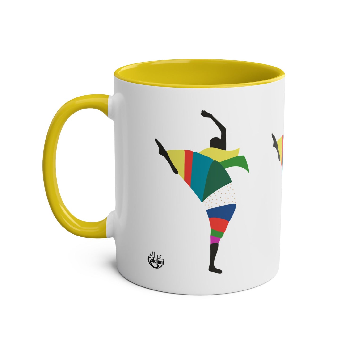 Coffee Mug - Dance is the Orgasm of Life, 11oz Two-Tone Mug