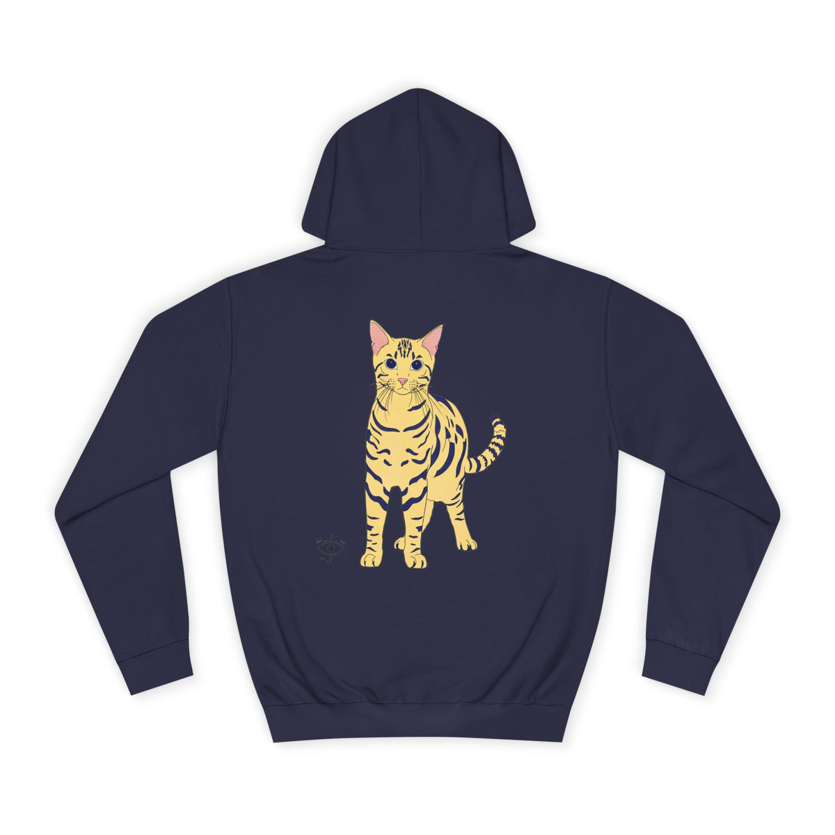 Benjamin The Cat Unisex College Hoodie