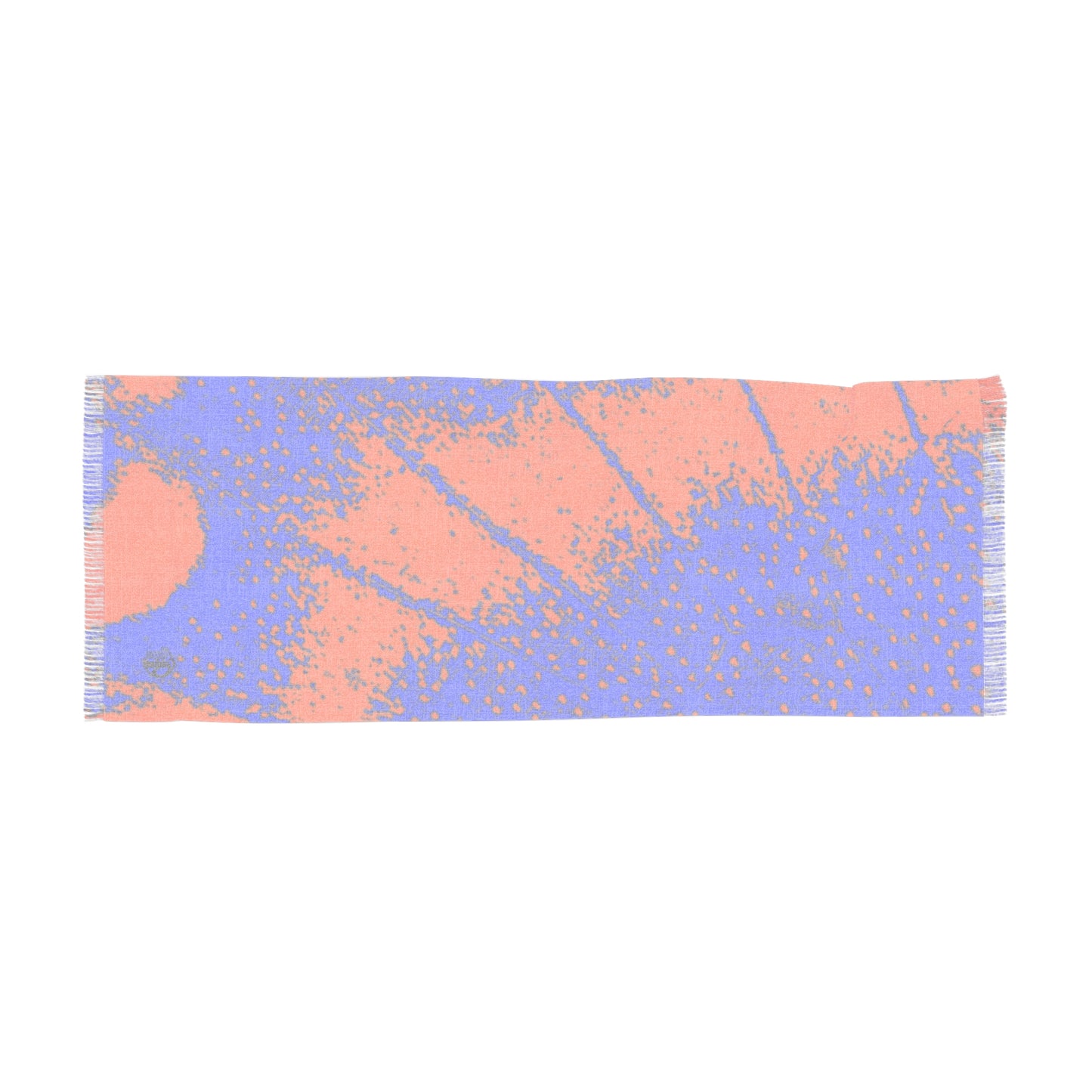 Orange Butterfly Light Scarf