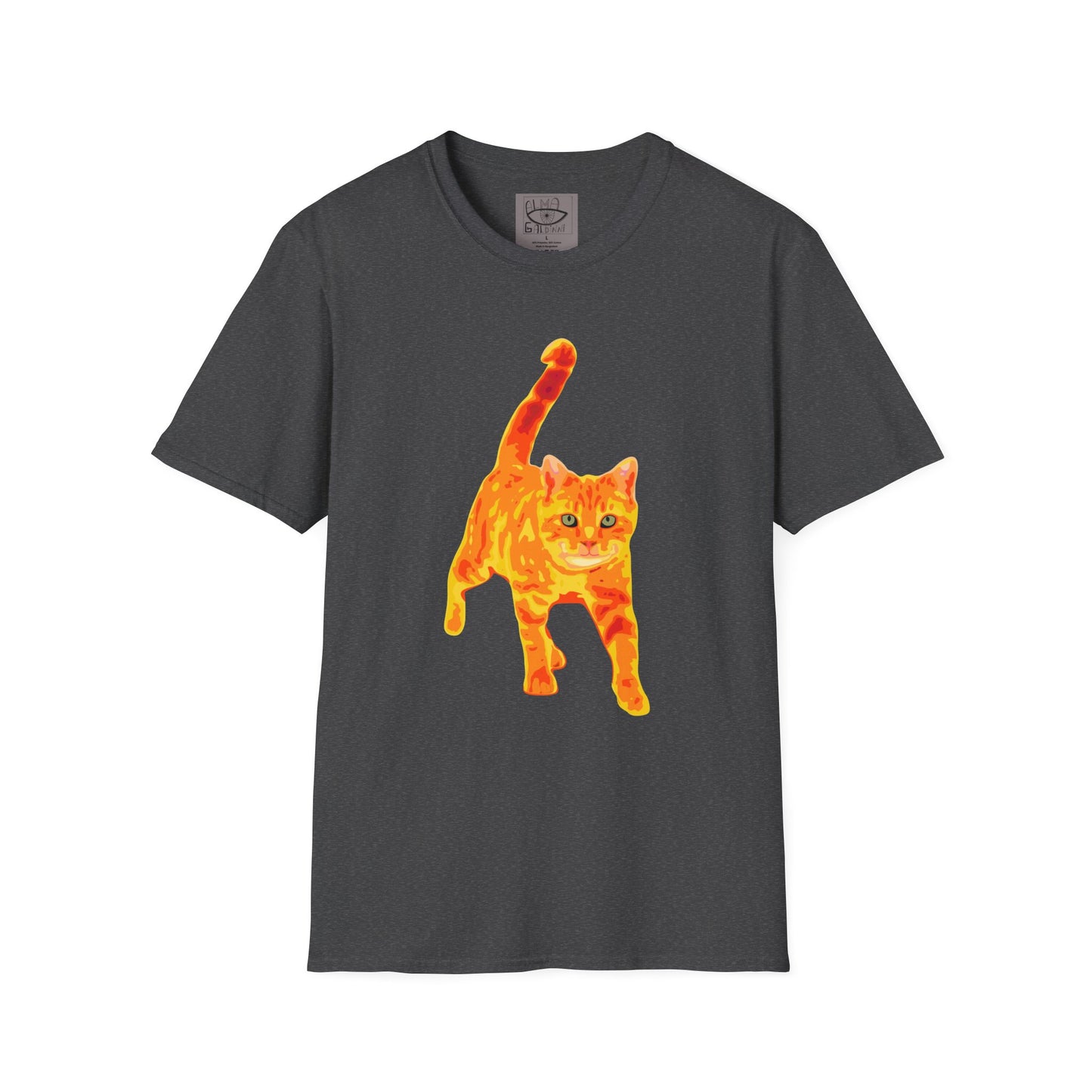 Bright Ginger Cat Unisex Softstyle T-Shirt