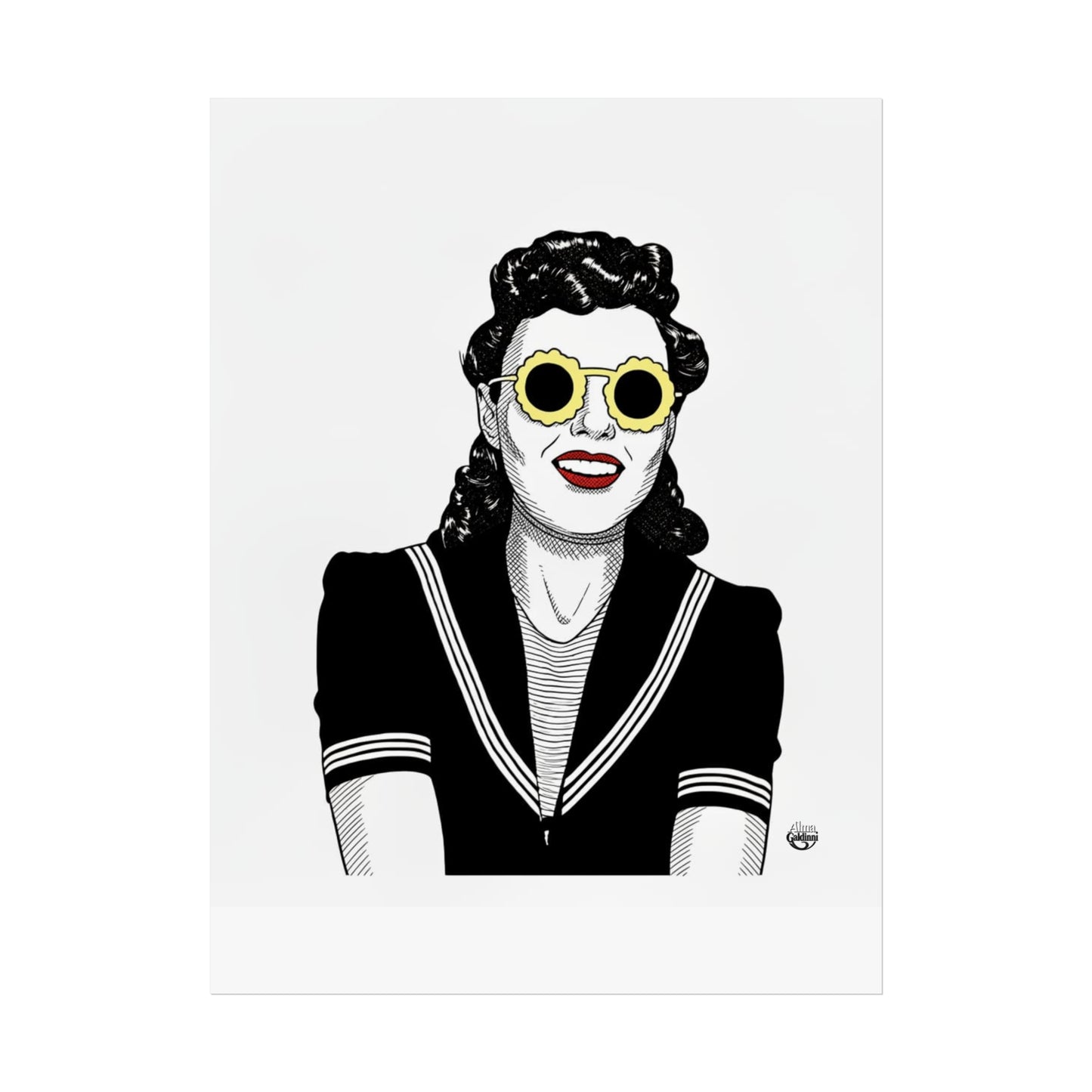 Beach girl Fine Art Posters
