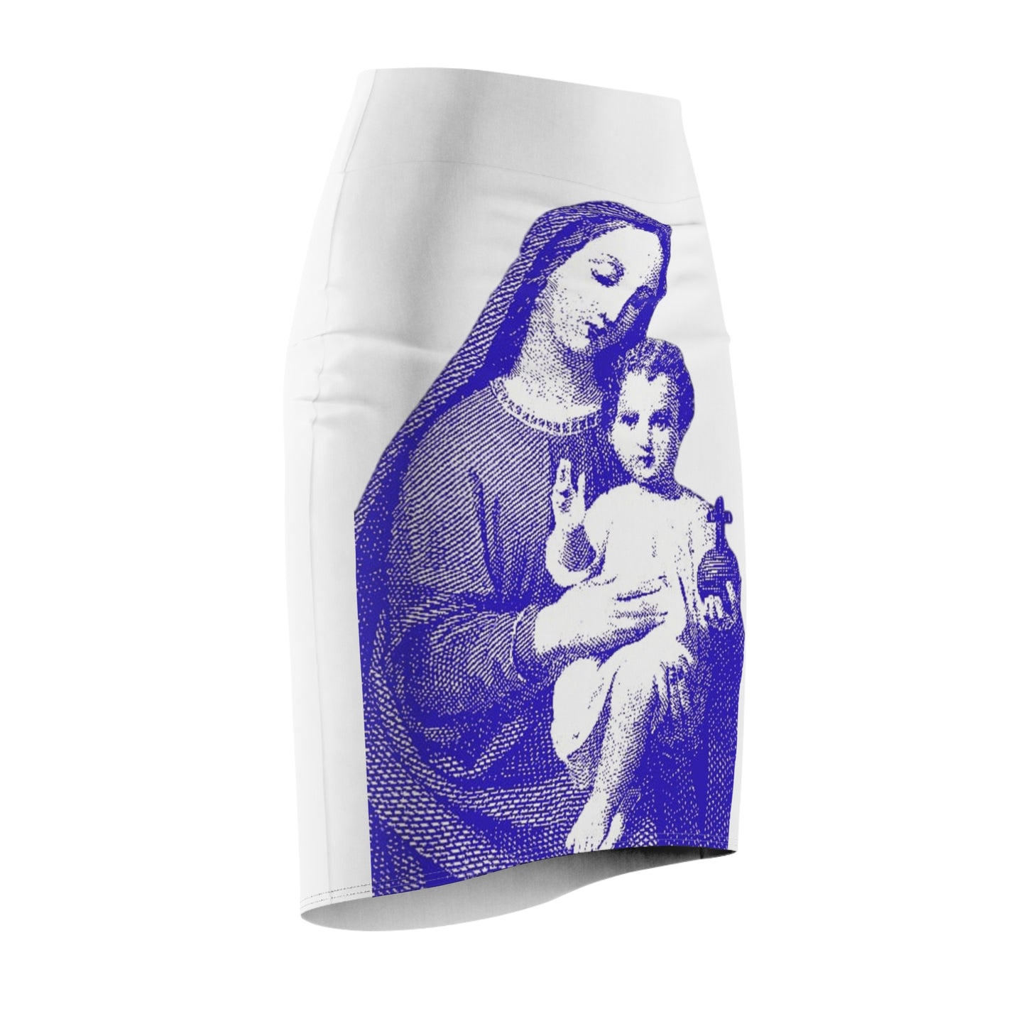 Saint Mary Women's Pencil Skirt (AOP)