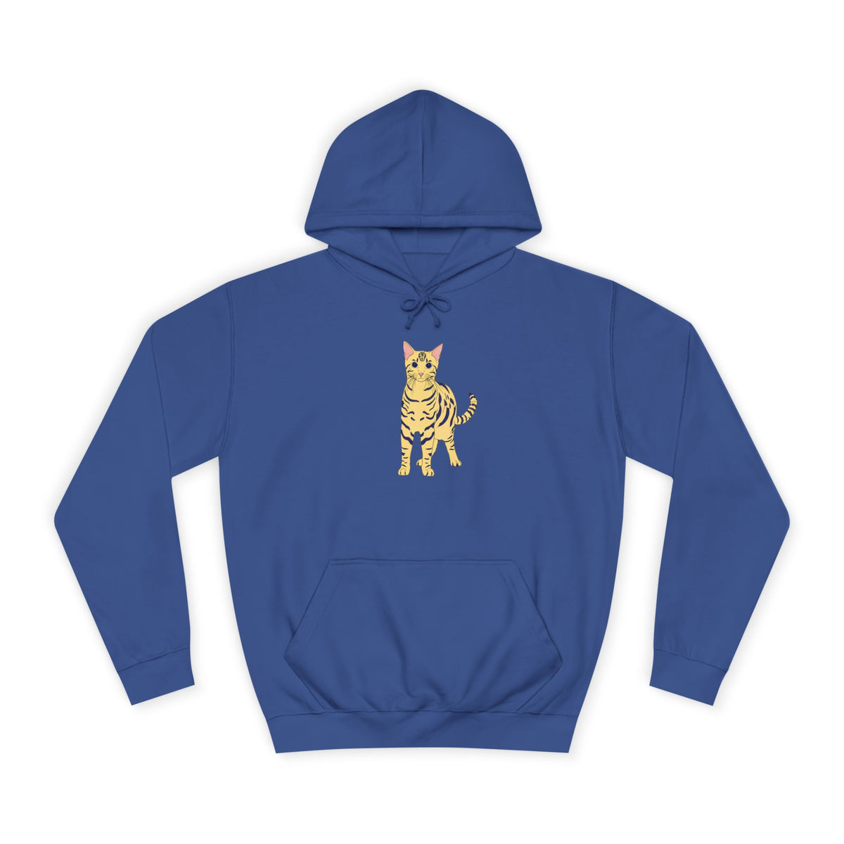 Benjamin The Cat Unisex College Hoodie