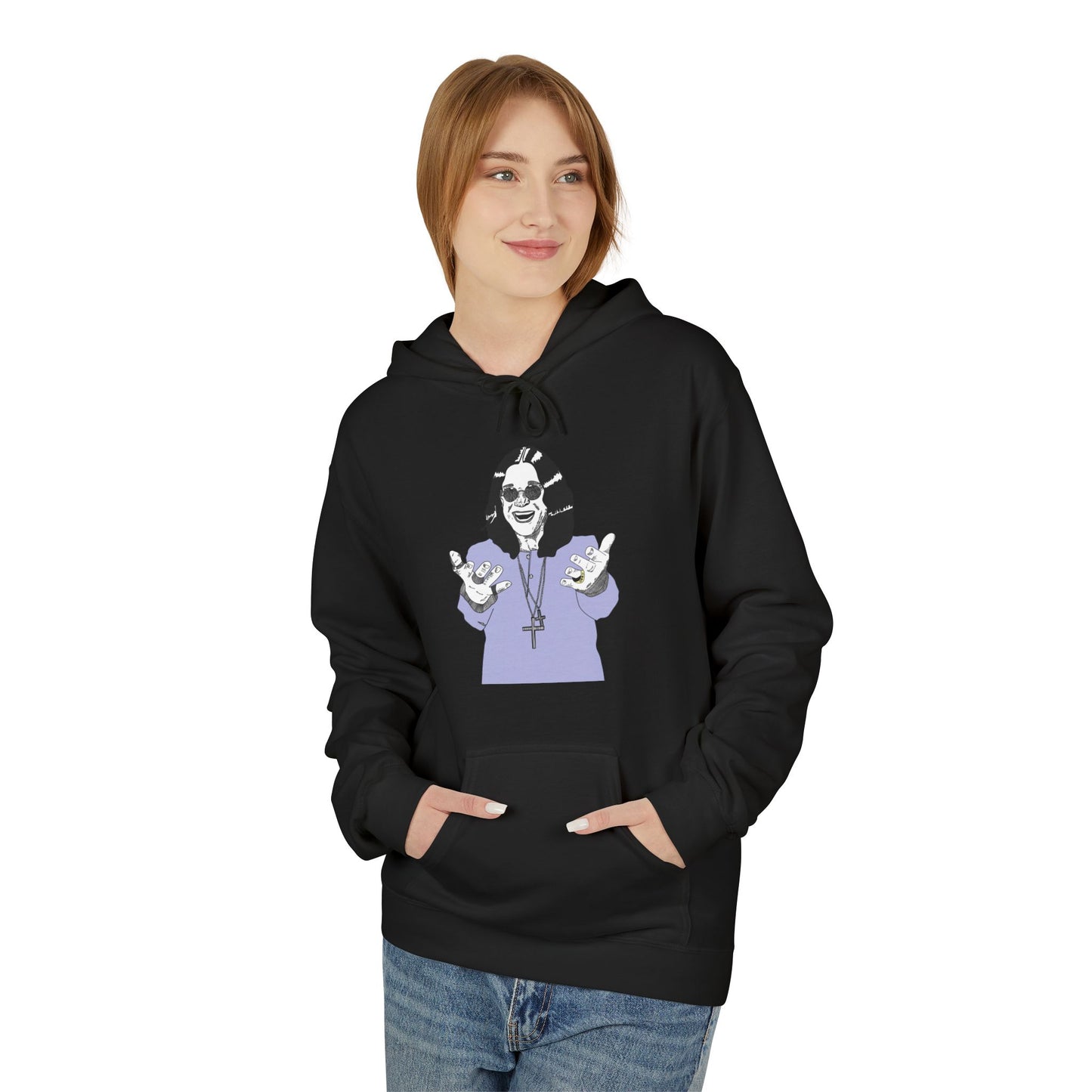 Rock Icons Unisex Midweight Softstyle Fleece Hoodie