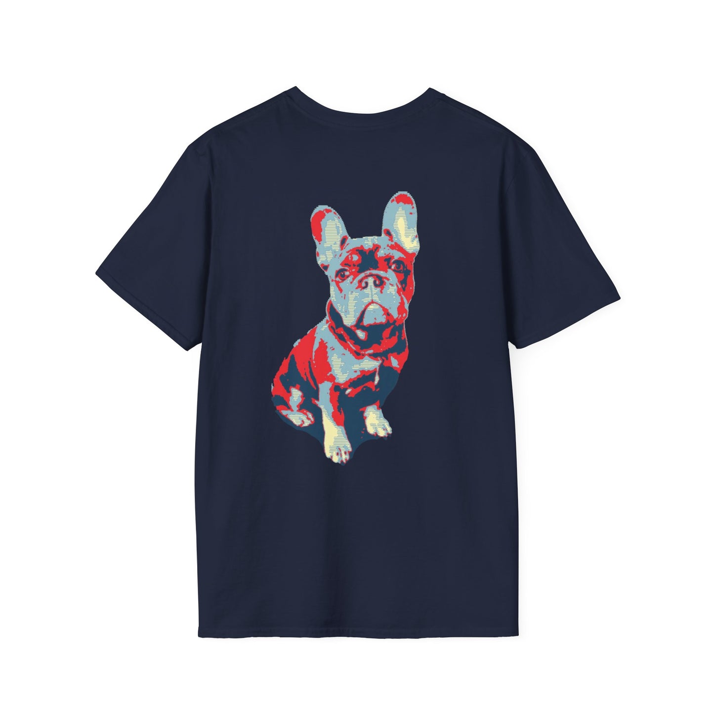 French Buldog Unisex Softstyle T-Shirt