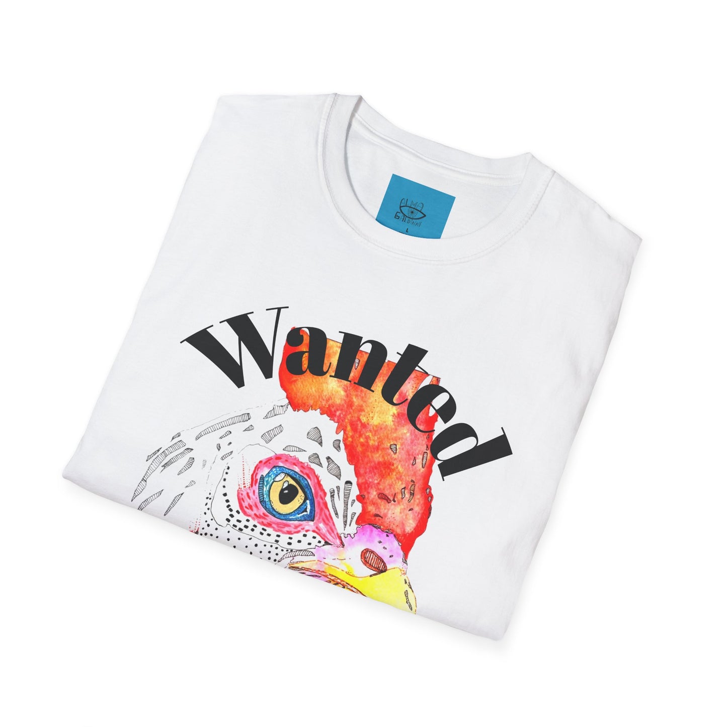 Wanted Rooster Unisex Softstyle T-Shirt