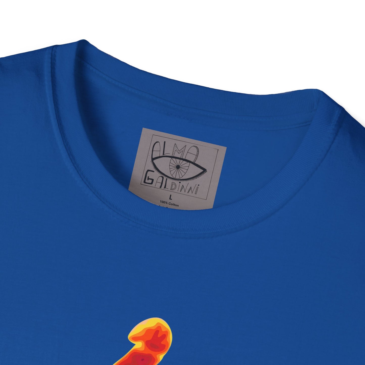 Bright Ginger Cat Unisex Softstyle T-Shirt