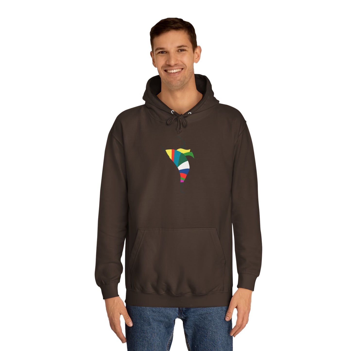 Colorful Dancer Unisex College Hoodie - Stylish Daily Wear