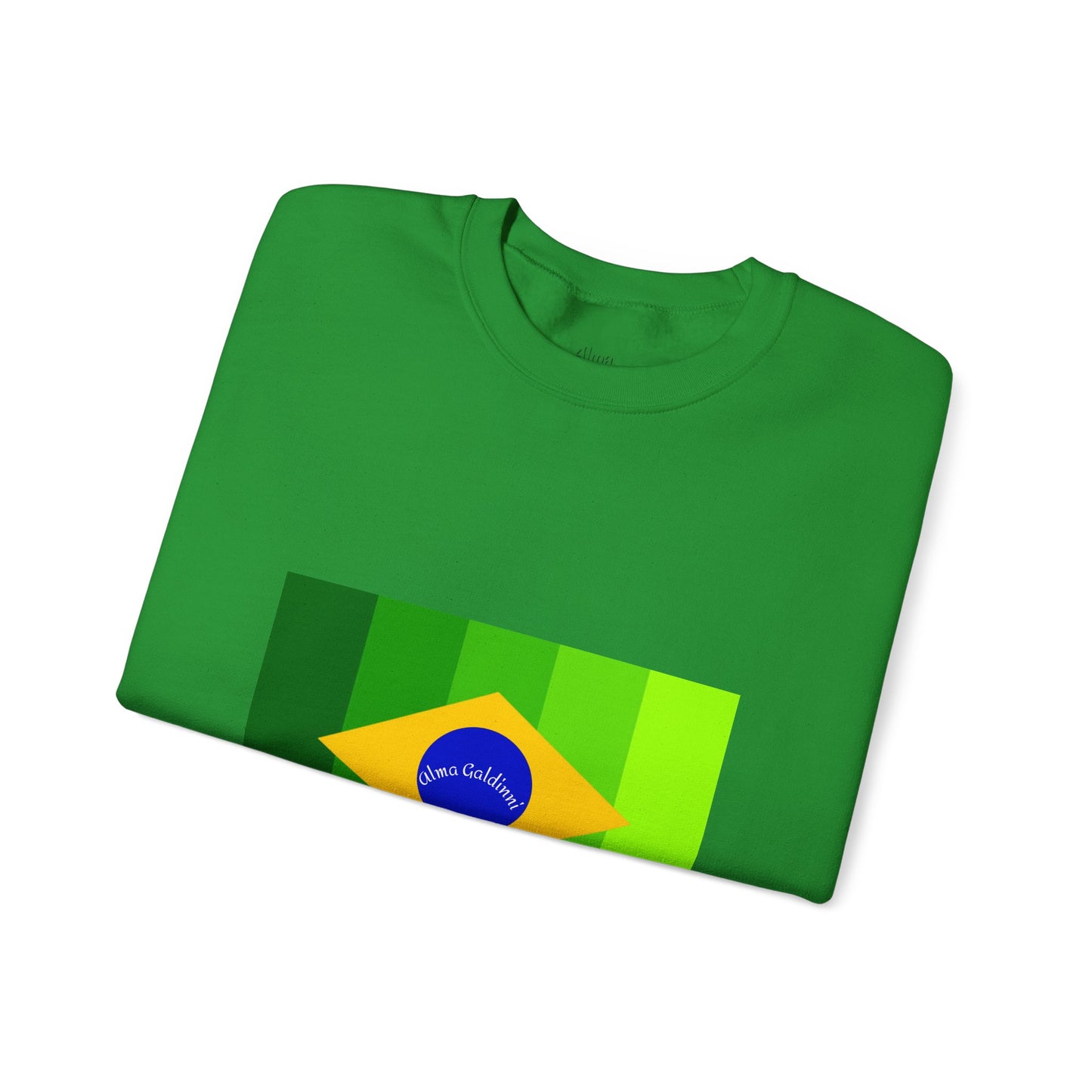 Brazilian flag Unisex Heavy Blend™ Crewneck Sweatshirt