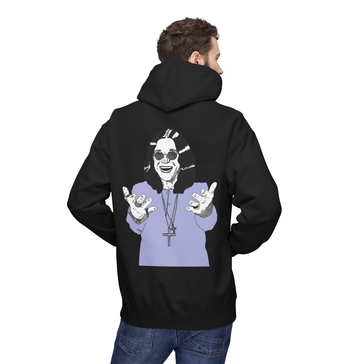 Rock Icons Unisex Midweight Softstyle Fleece Hoodie