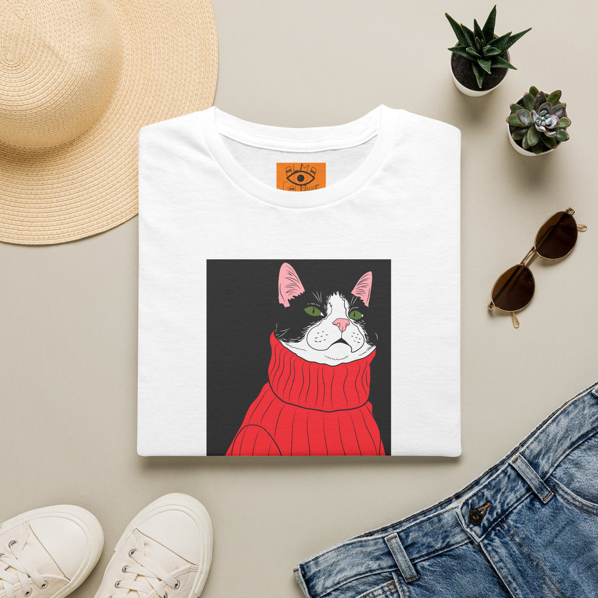 Lazy Cat Unisex Softstyle T-Shirt